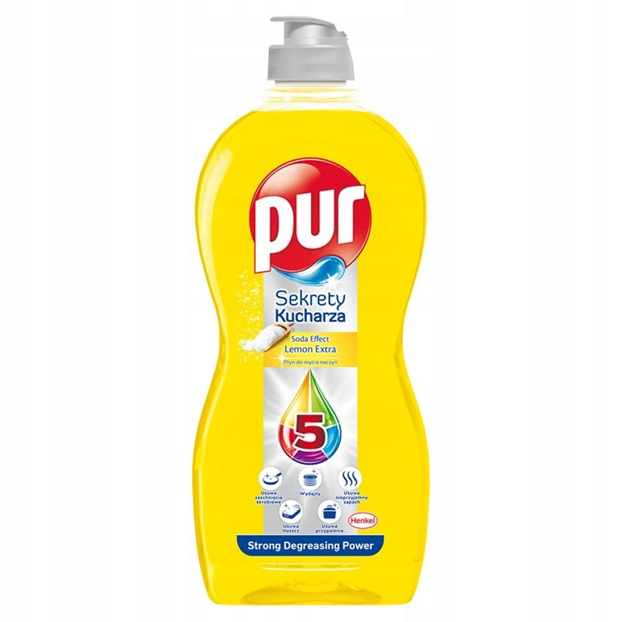 DISHWASHING LIQUID PUR LEMON 450ML