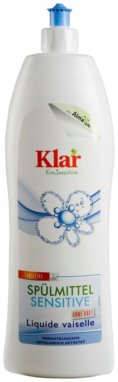 DISHWASHING LIQUID SENSITIVE ECO 1 L - KLAR [COLLECTIVE x2]