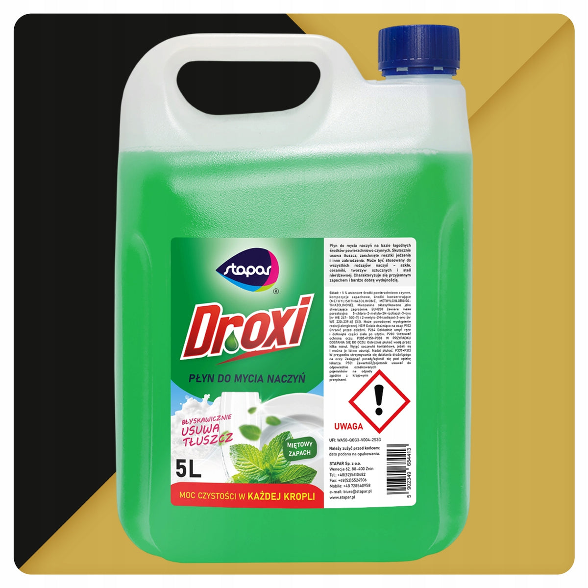 DISHWASHING LIQUID STAPAR MINT 5 L Manufacturer code 5902349684413