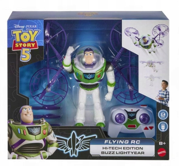 DISNEY PIXAR TOY STORY flying figurine Buzz Astral, RC Remote Controlled