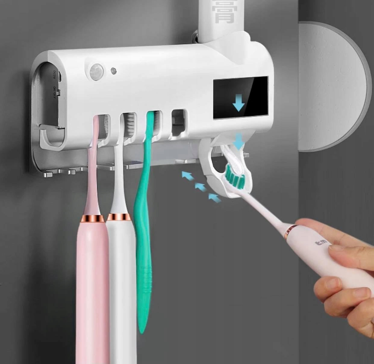 DISPENSER AND TOOTHBRUSH HANGER UV TOOTHBRUSH STERILIZER Brand no brand