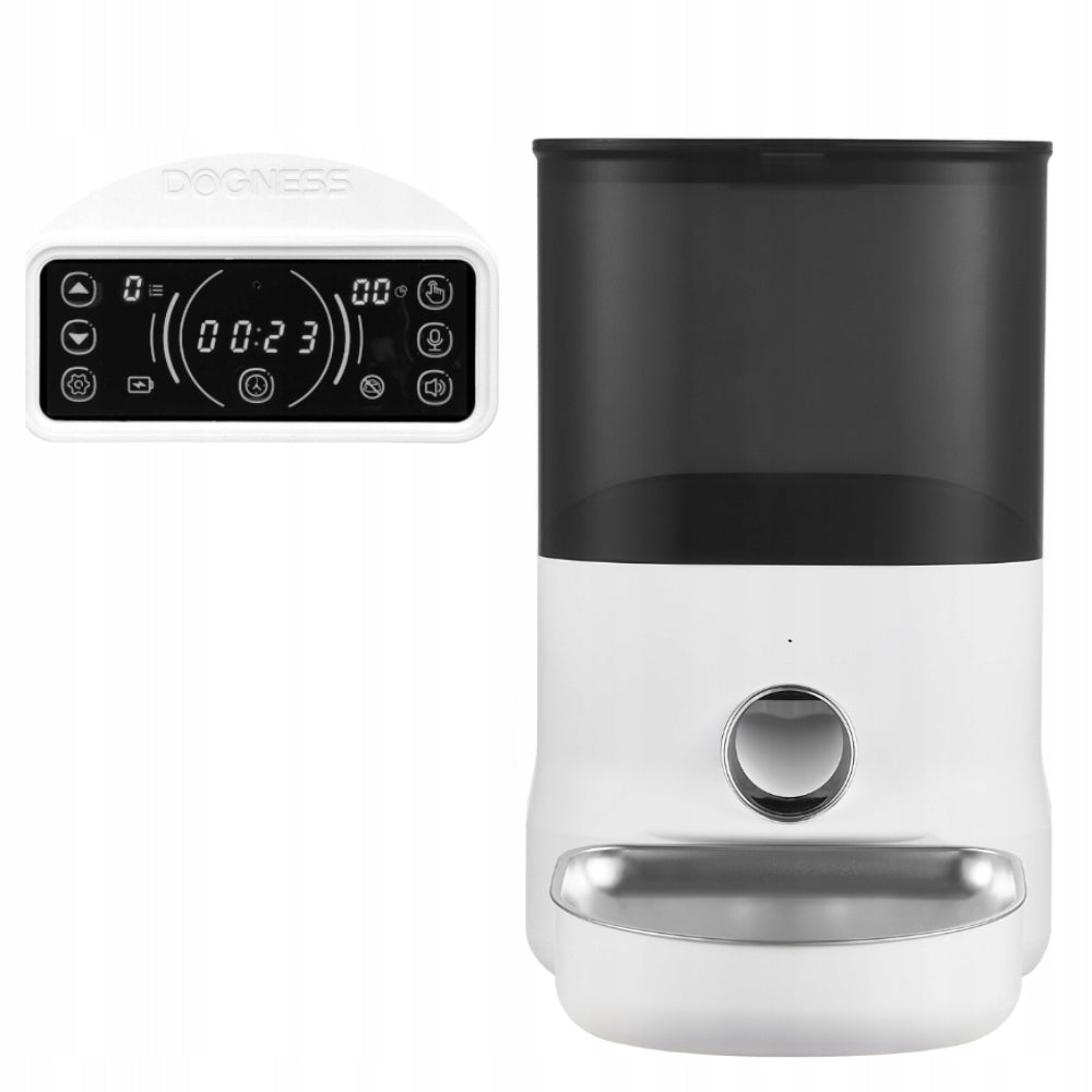 DISPENSER FEEDER AUTOMATIC cat dog food programmer DOGNESS 4 l Packaging status original