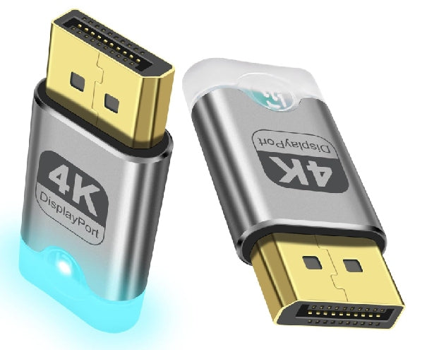 DISPLAYPORT DUMMY PLUG - EDID EMULATOR - 4K/60Hz Manufacturer code ADDP