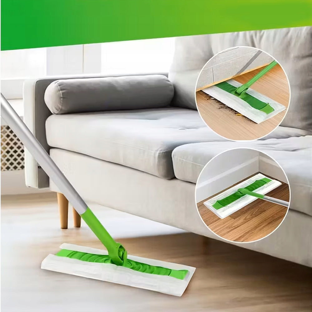DISPOSABLE MOP PADS 160 PIECES 20X30 CM DIAMOND NONWOVEN FABRIC Brand no brand