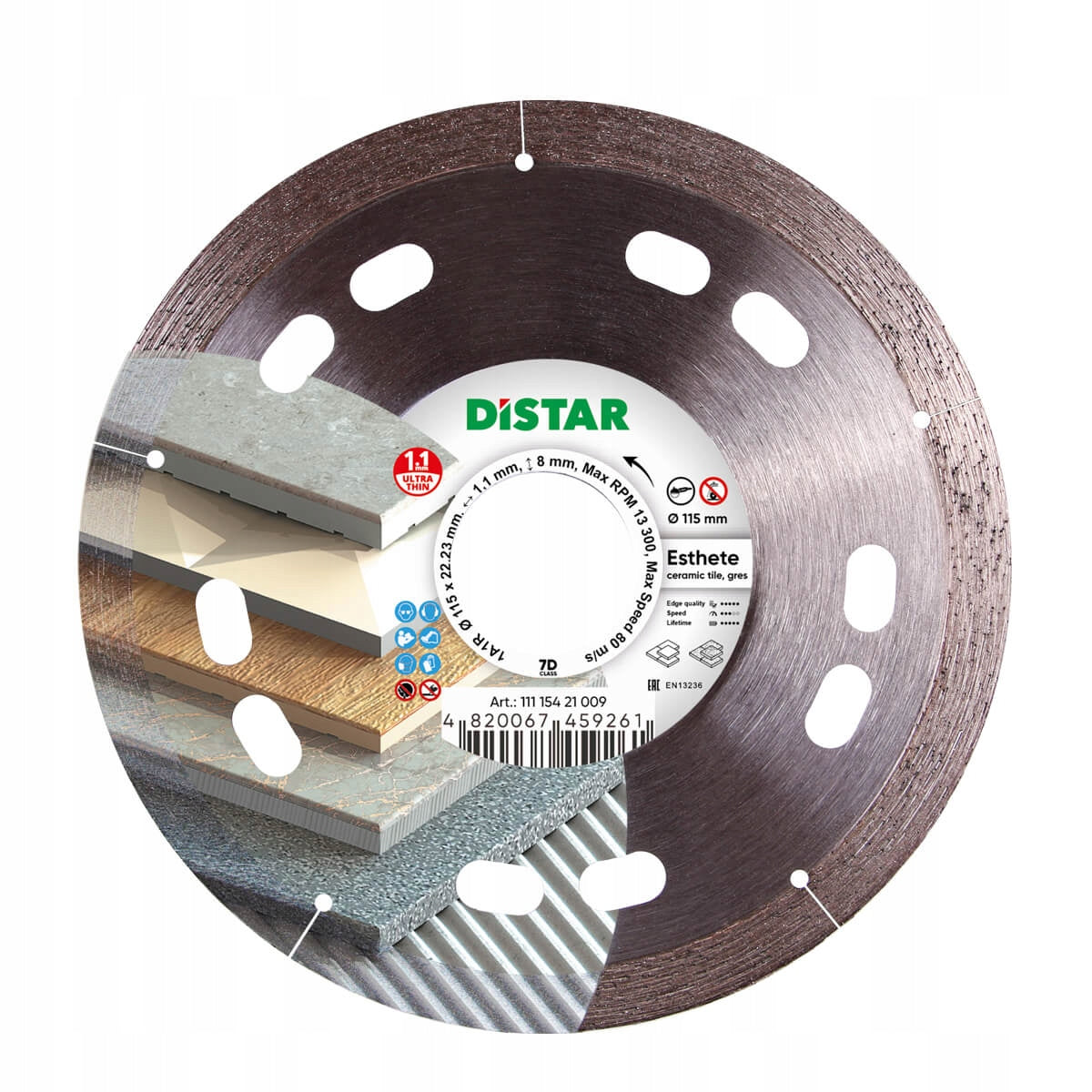 DISTAR DIAMOND DISC 115x1,1x8x22,23 Esthete