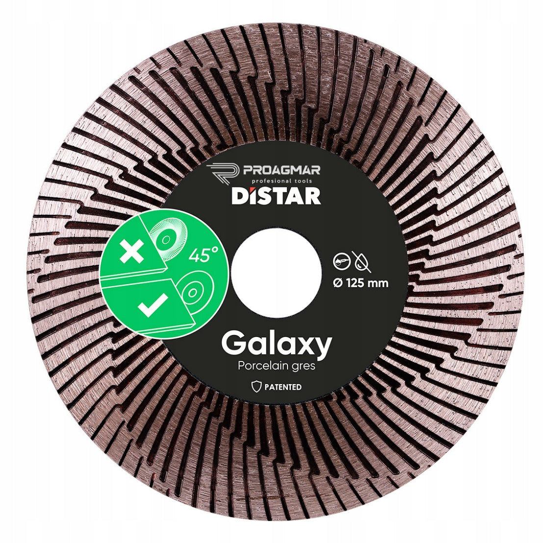 DISTAR GALAXY DISC FOR CLEAN CUTS 45° GRES 125mm 11120159100
