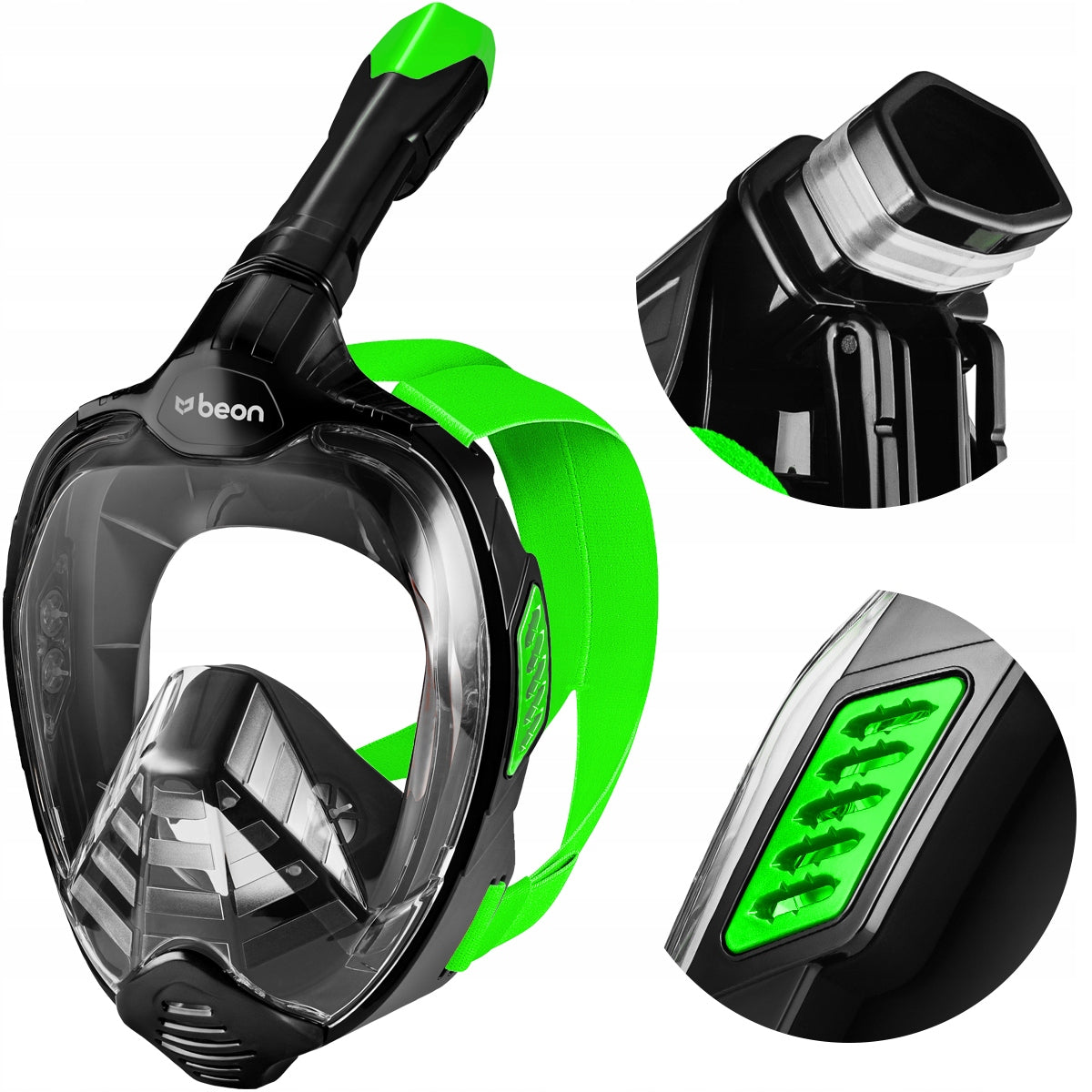DIVING AND SURFACE SWIMMING MASK BEON PRO G5 S/M