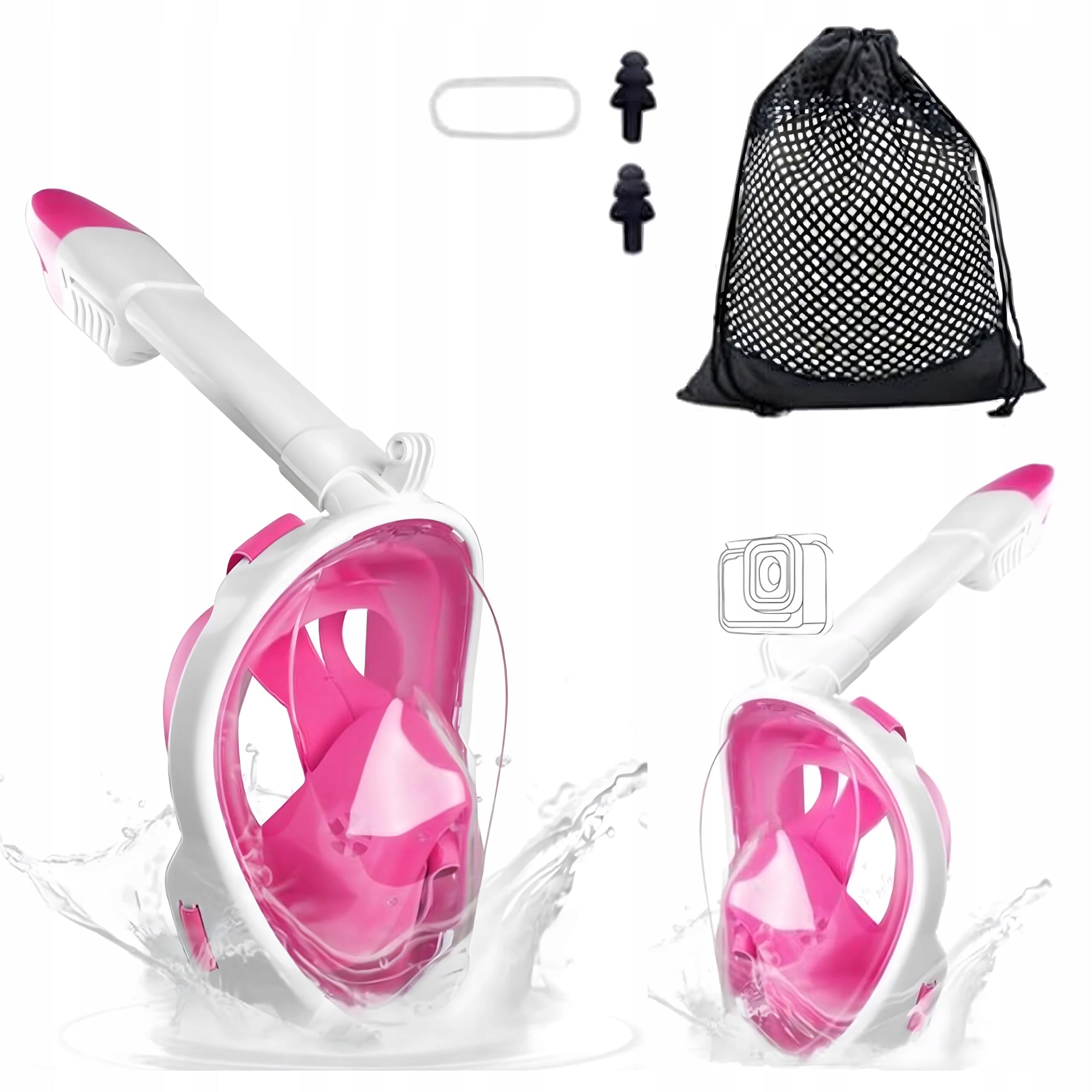 DIVING MASK FOR CHILDREN FULL FACE S/M ANTI-FOG 180°