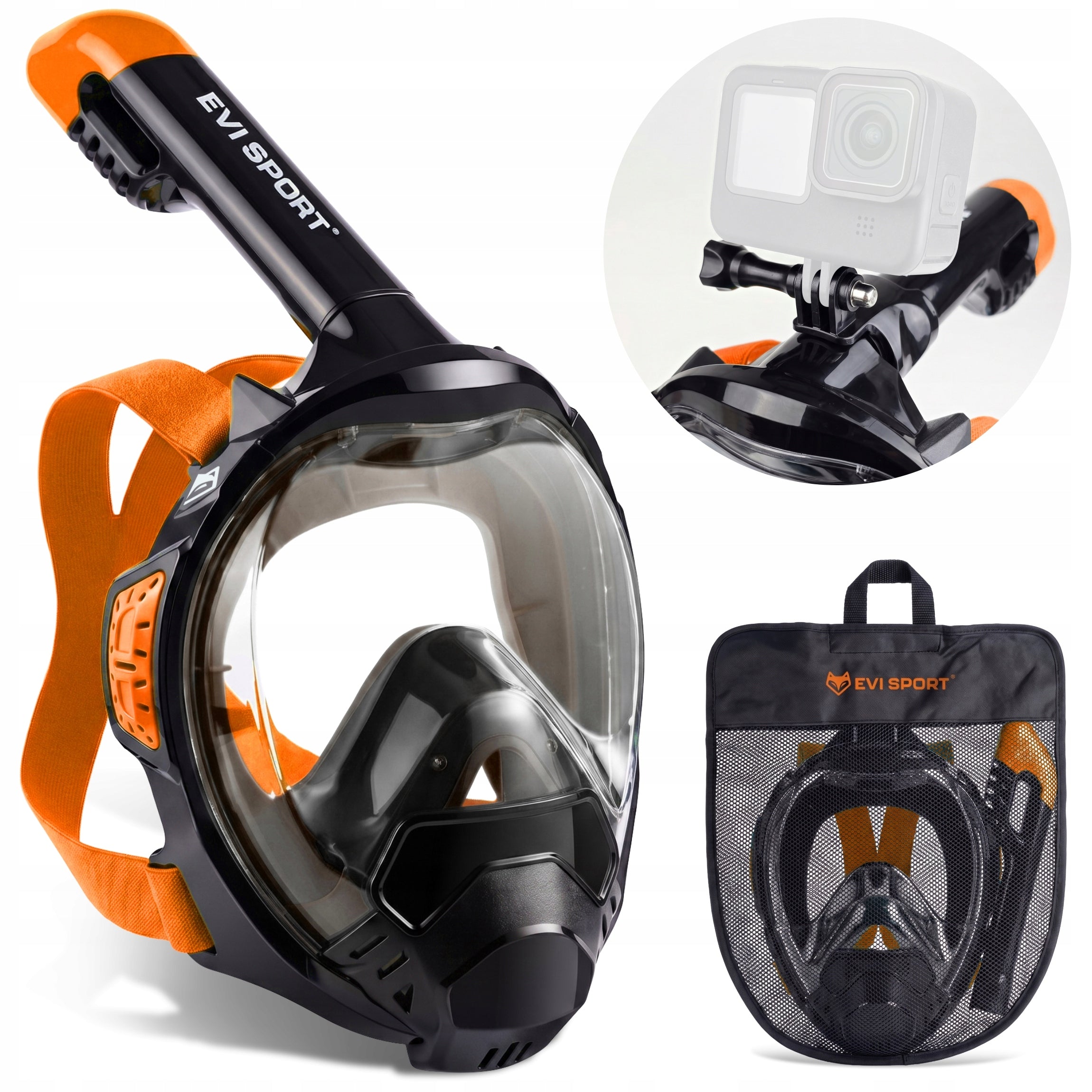 DIVING MASK FOR SNORKELING WATER SAFE TIGHT ANTI-FOG V5.2 L/XL