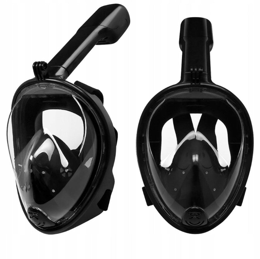 DIVING MASK FOR SWIMMING SNURKELING PANORAMIC FULL FACE L/XL Packaging status original