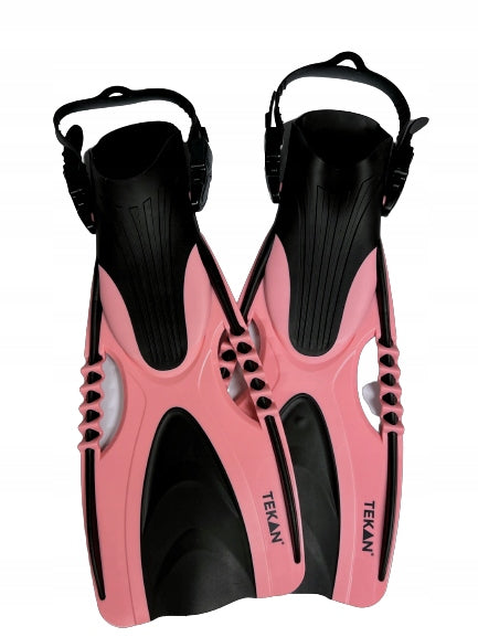 DIVING MASK GLASSES FINS SNORKEL FOR SWIMMING WATER SNORKELING S/M Set components snorkel mask fins