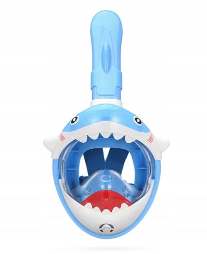 DIVING MASK SNORKELING FOR CHILDREN FULL FACE KIDS BLUE