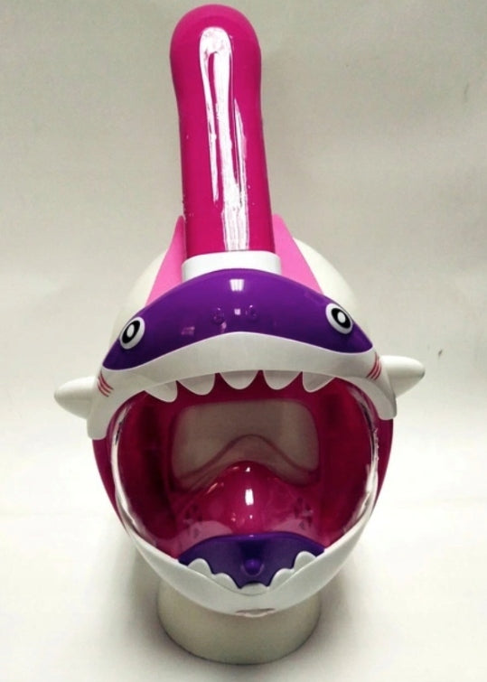 DIVING MASK SNORKELING FOR CHILDREN FULL FACE KIDS PINK Brand Pan i Pani Gadżet