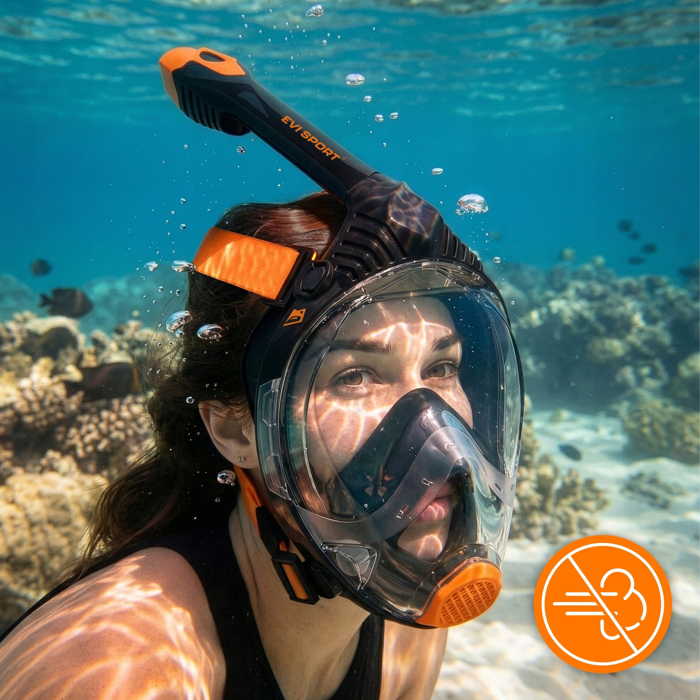 DIVING MASK SNORKELING FULL FACE 180 NON-PAIRING L/XL Manufacturer code SHP-1198