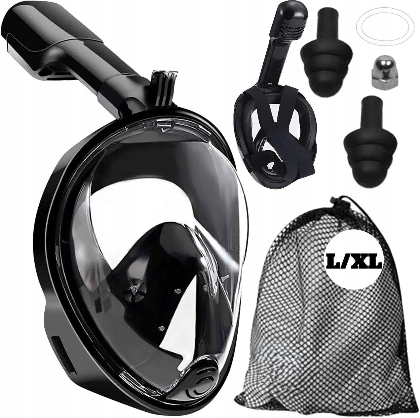 DIVING MASK SNORKELING FULL FACE FOR ADULTS L/XL