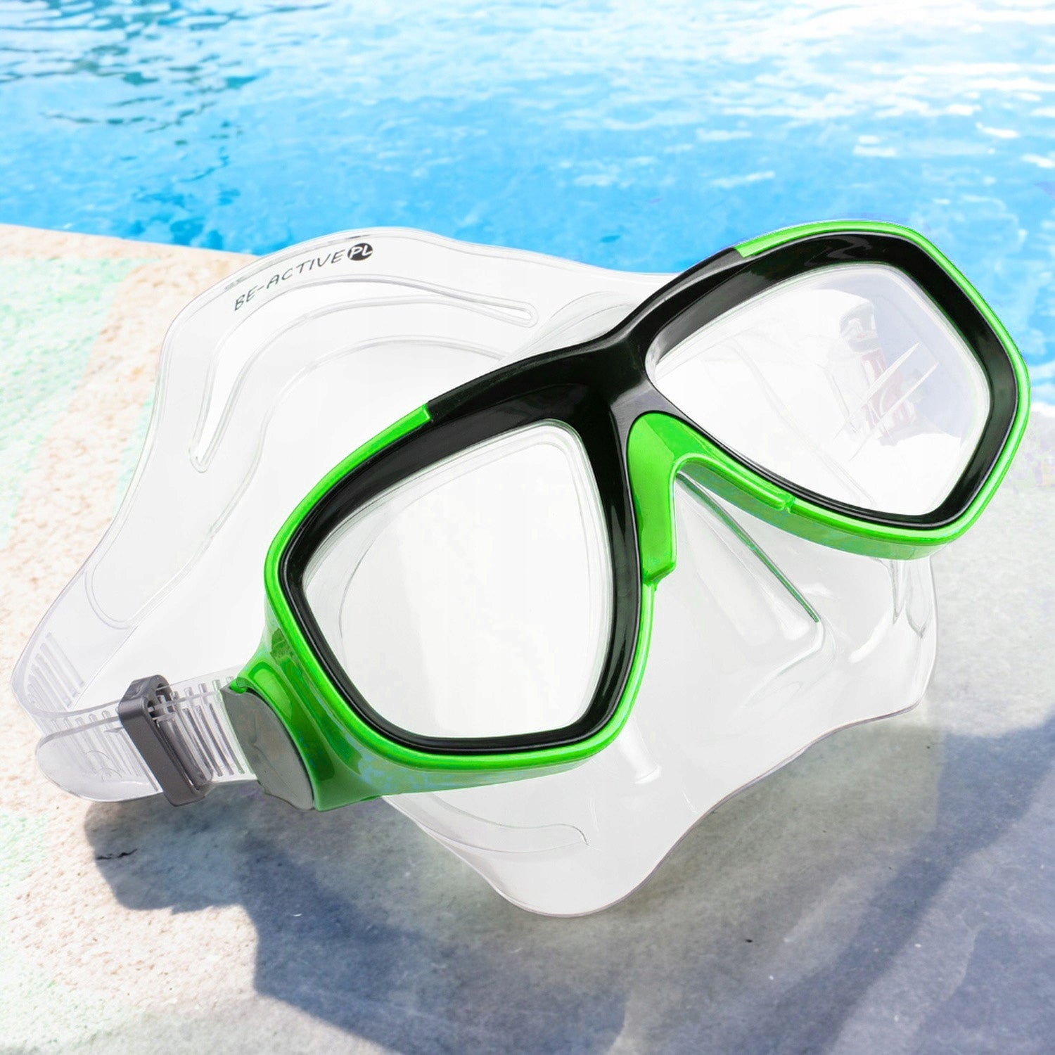 DIVING MASK SNORKELING GLASSES SWIMMING GOGGLES FOR CHILDREN Brand Be-active