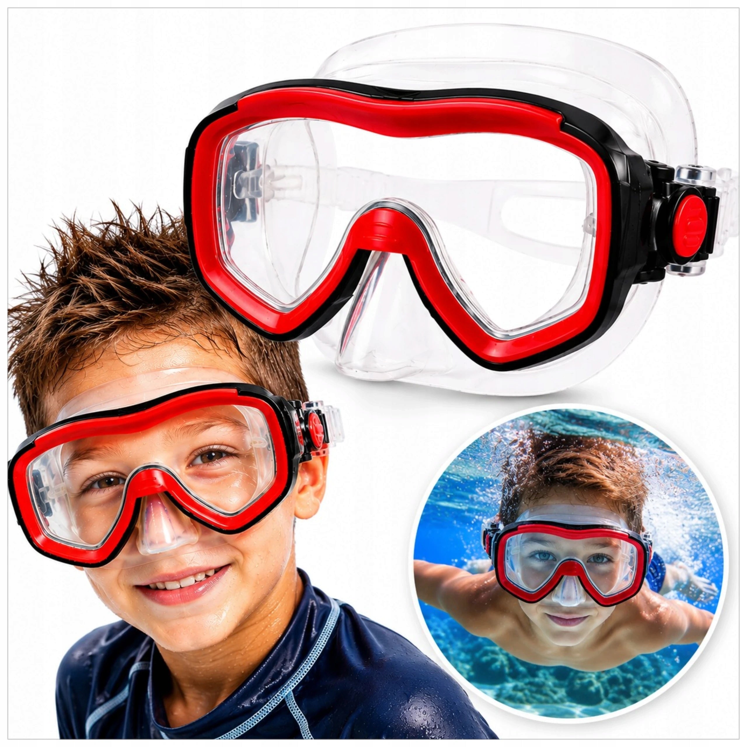 DIVING MASK SWIMMING GOGGLES FOR CHILDREN FOR SWIMMING POOL HOLIDAYS