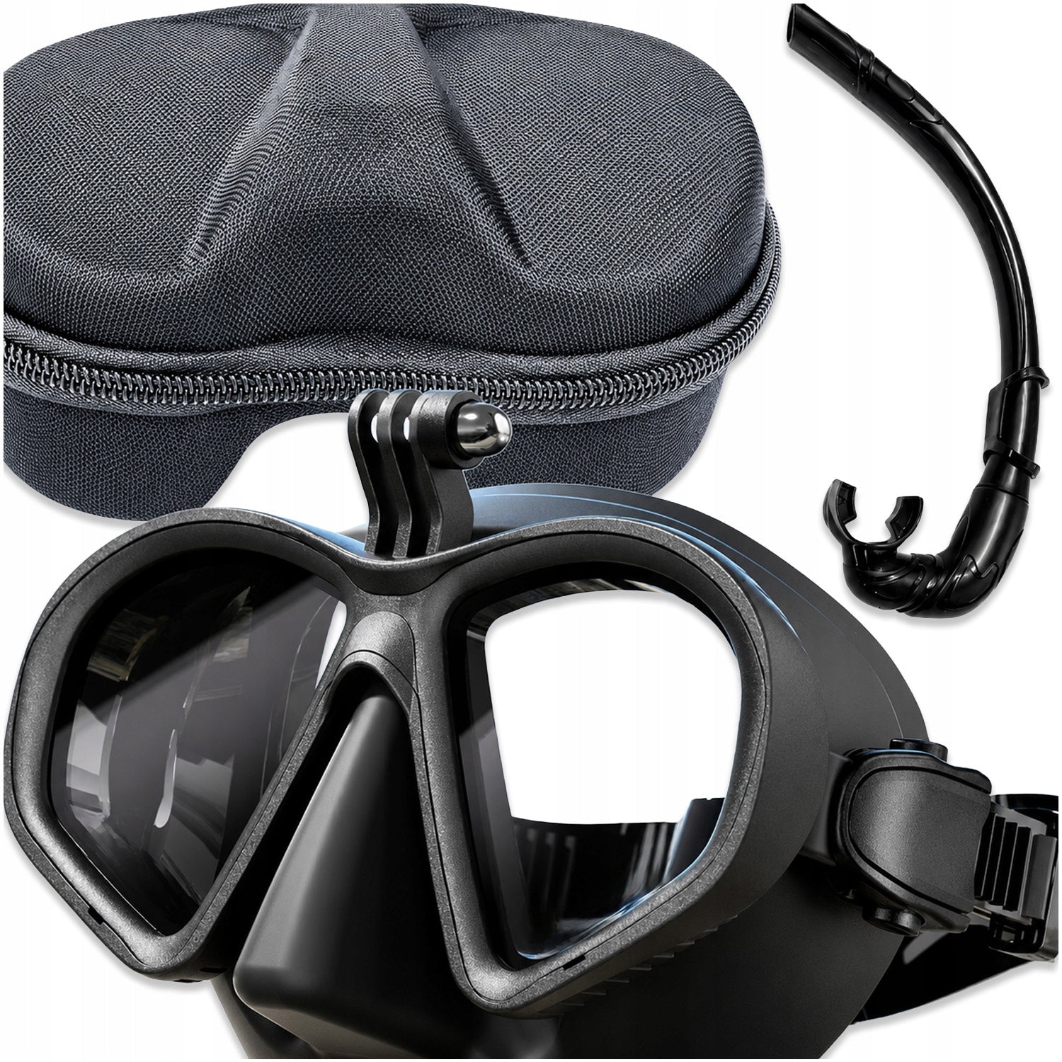 DIVING MASK WATER SWIMMING SET GLASSES SNORKELING TUBE Manufacturer code MASKA DO NURKOWANIA Z MOCOWANIEM MEMFLOW