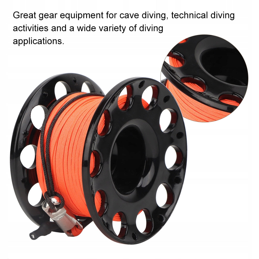 DIVING SPOOL DURABLE PLASTIC DIVER REEL Brand no brand