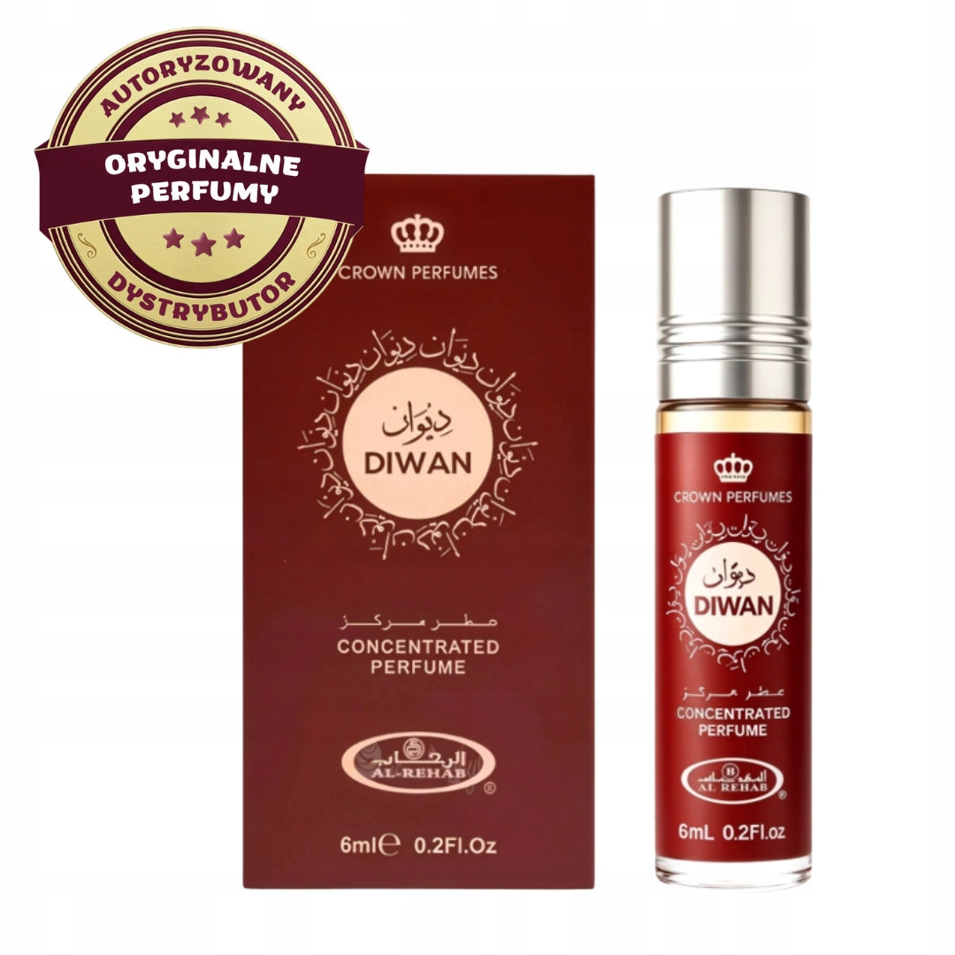 DIWAN Perfume in CPO Oil 6 ml | Al Rehab