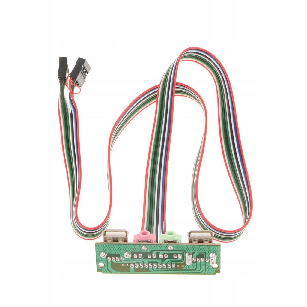 DIY Dual USB 2.0 Port Audio for Computer Case Socket Cable 6.8CM Brand no brand