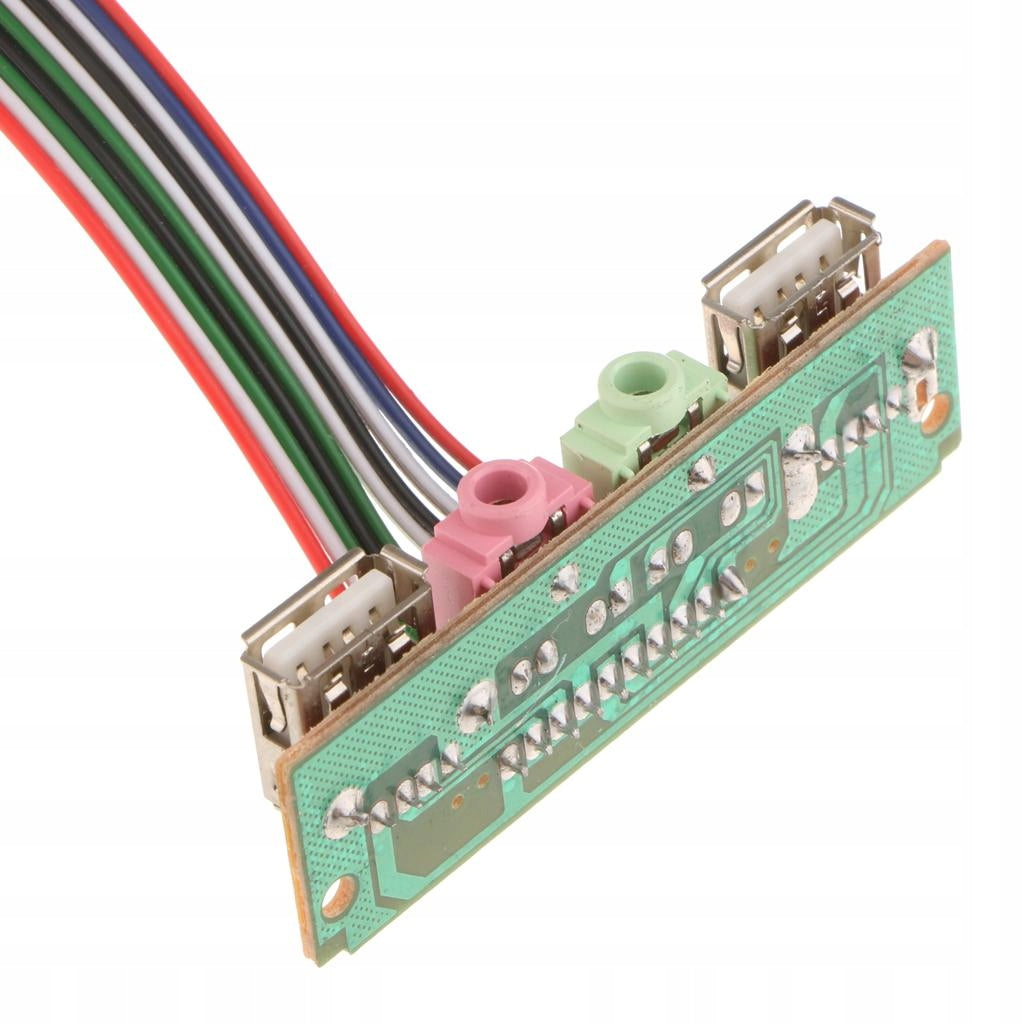DIY Dual USB 2.0 Port Audio for Computer Case Socket Cable 6.8CM EAN (GTIN) 0793863823540