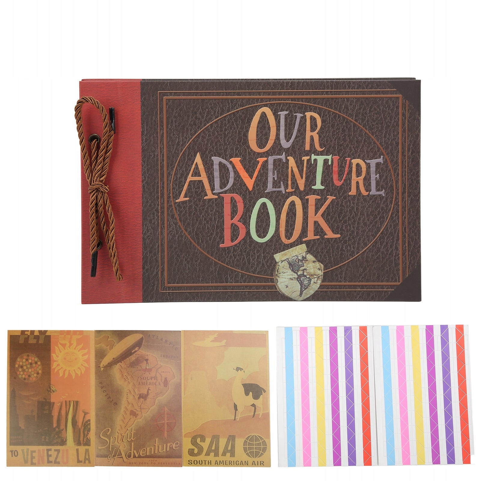 DIY Handmade Photo Album for Scrapbooking with Colorful 6R