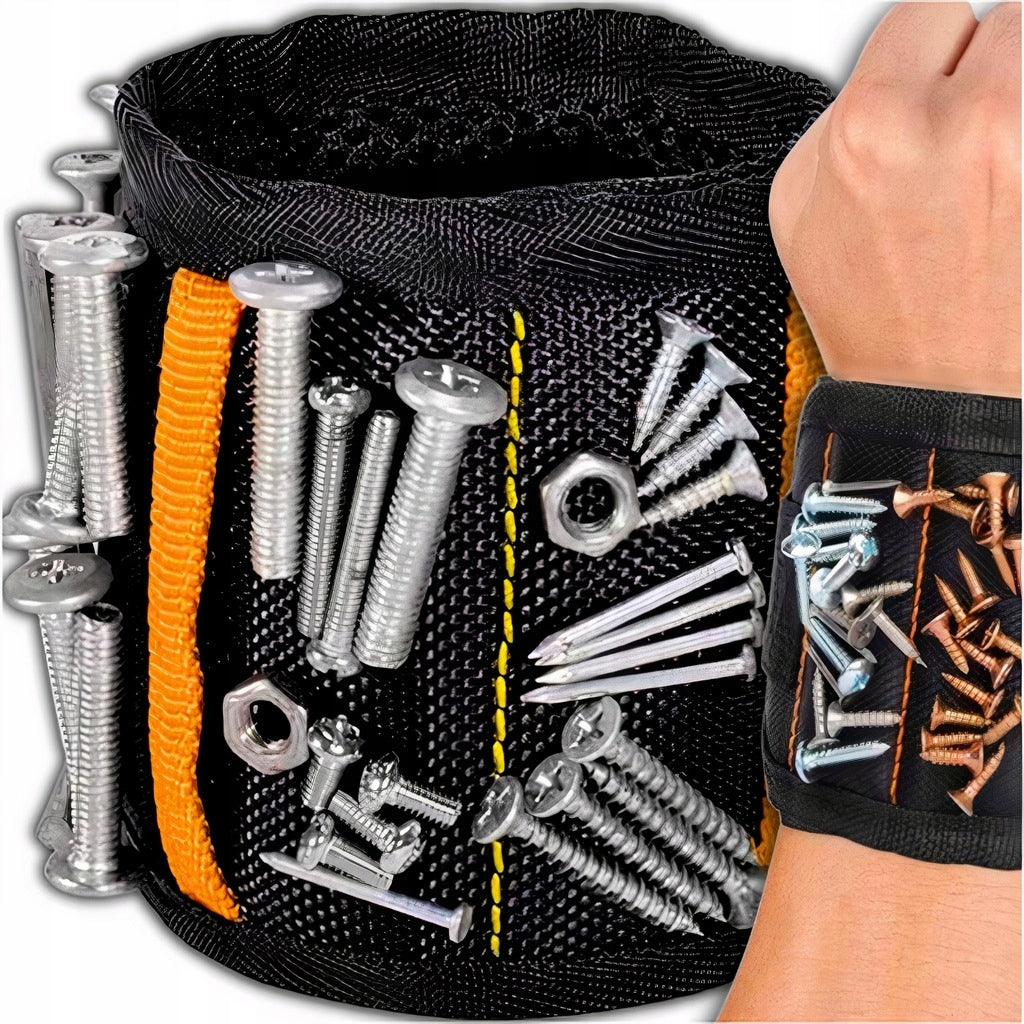 DIY MAGNETIC ORGANIZER TOOL BAND HAND TOOLBOX Manufacturer code ORGANIZER MAGNETYCZNY OPASKA NA RĘKĘ MEMFLOW