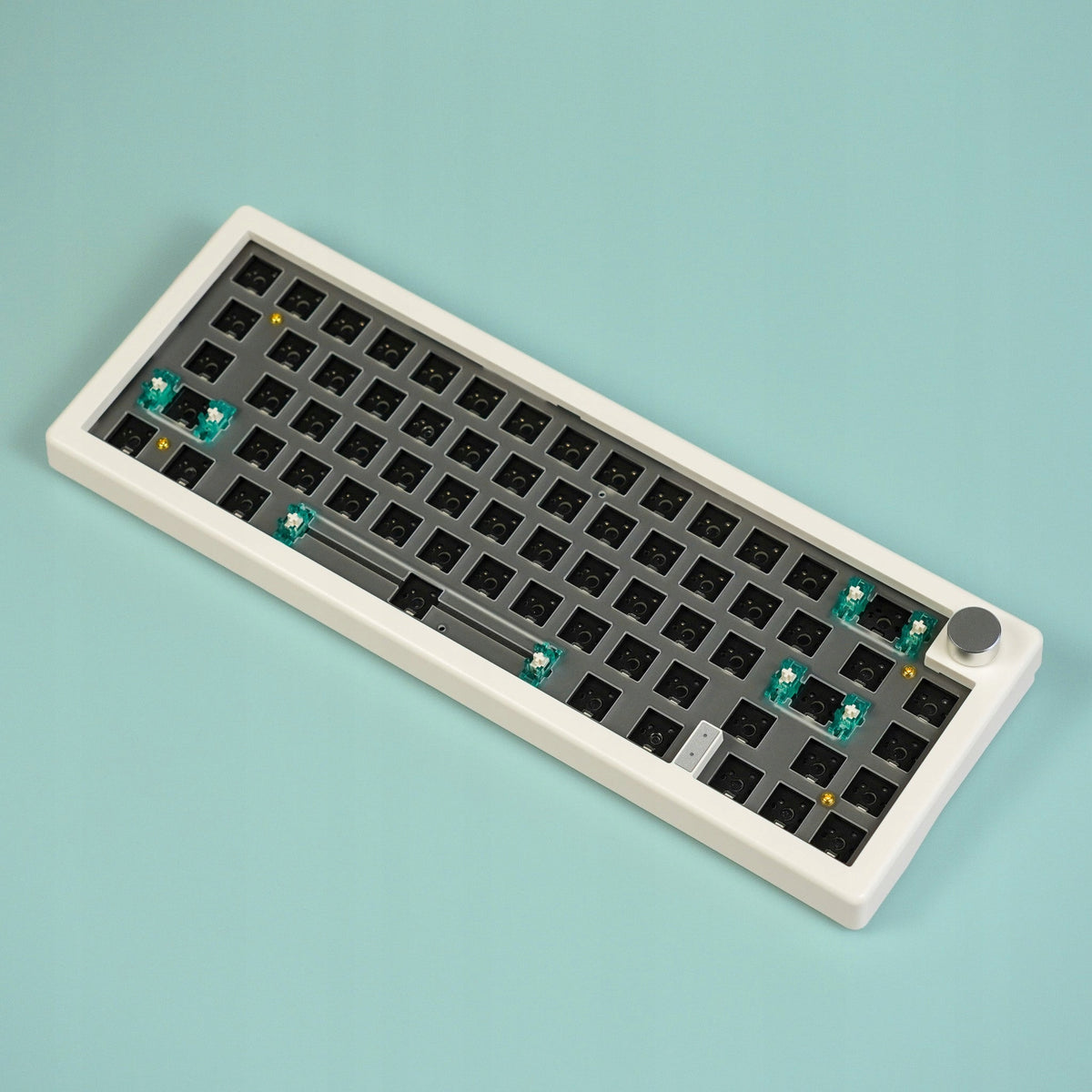 DIY Mechanical Keyboard For Players Foam Mute Strong White GMK67 Packaging status original