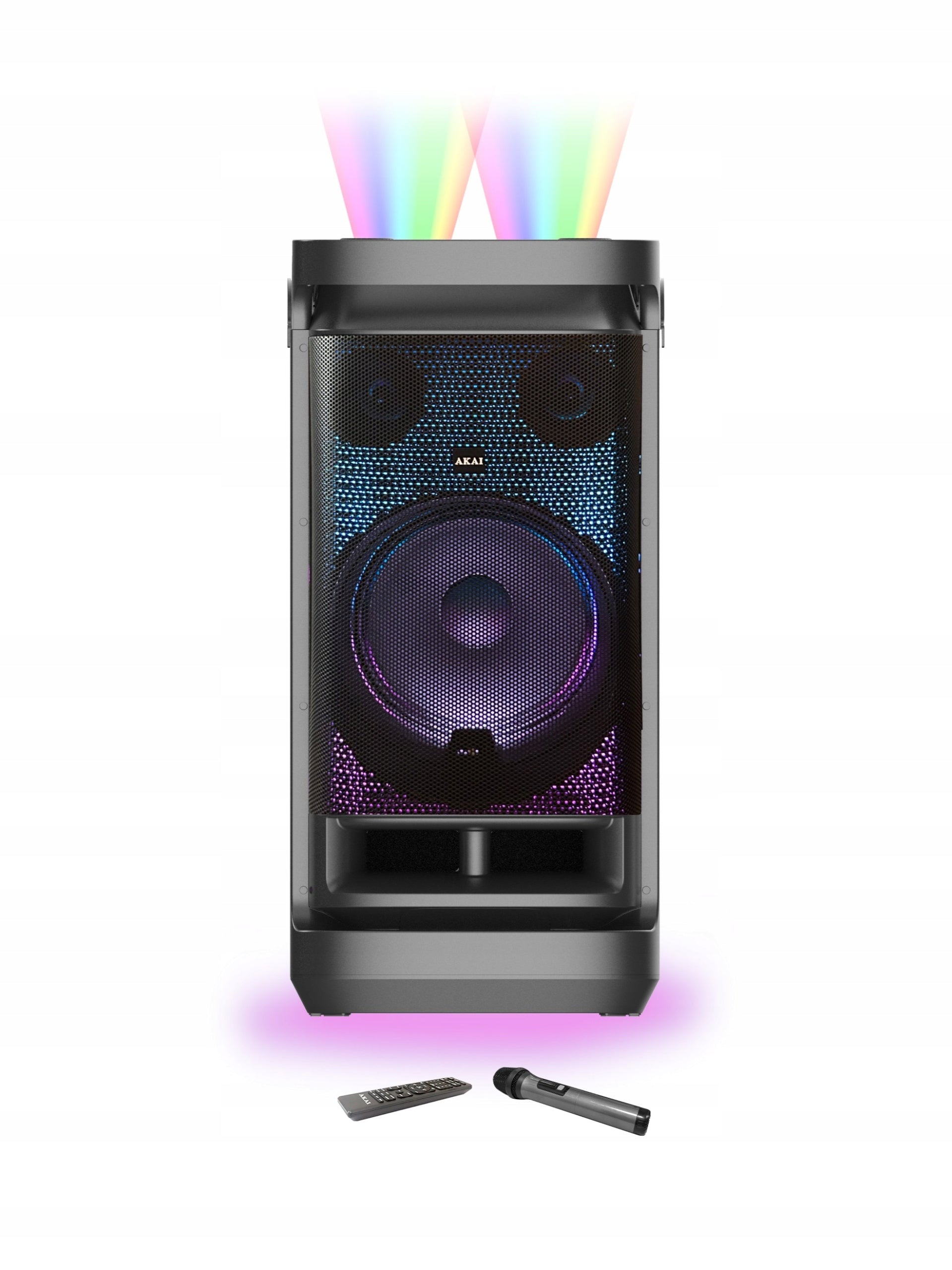DJ Audio Music System AKAI Party Speaker Bluetooth Mixer MOC 150W