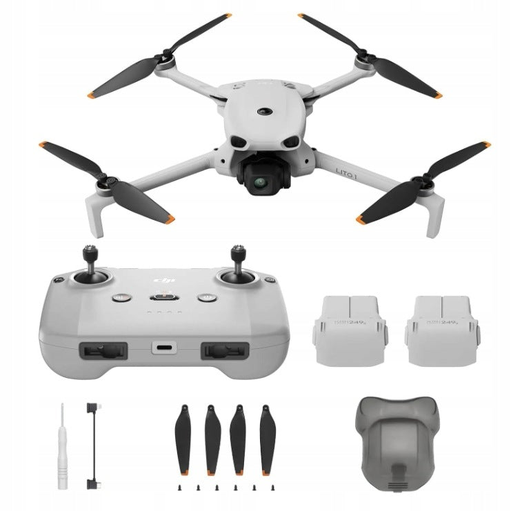 DJI Lito 1 Combo drone (RC-N3) 1/2" CMOS 4K 48 MP GPS 250g C0 2 x Battery