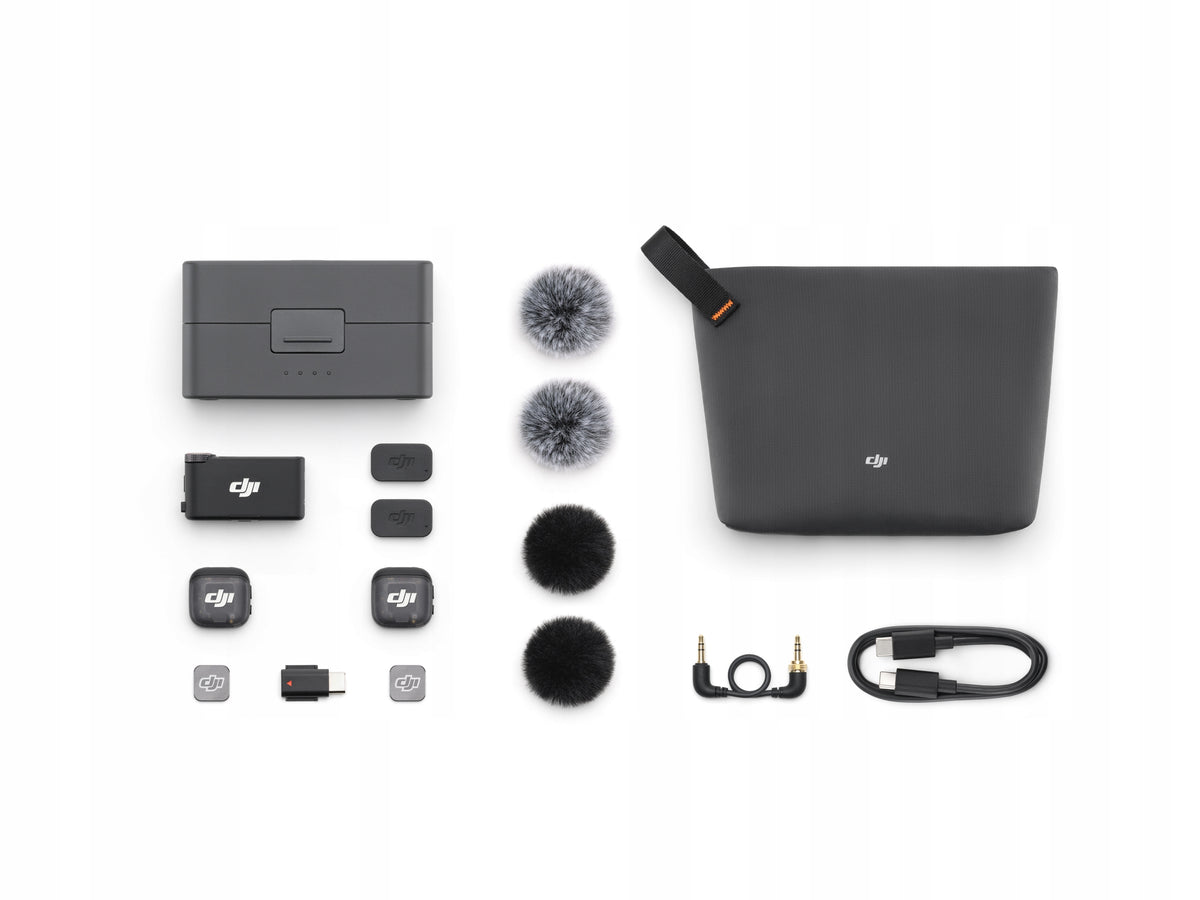 DJI MIC 3 (2 TX+1 RX + CHARGING CASE) / BT / VLOG / 28H / 400m / Reduction Manufacturer code MIC 3