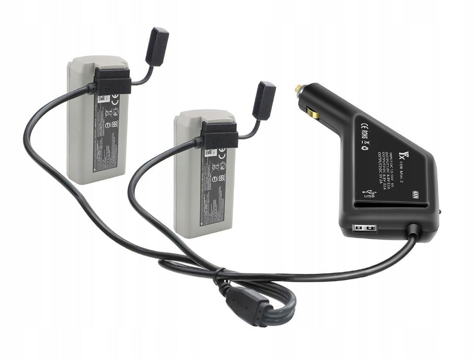 DJI Mini 2 50min USB Drone Car Charger Batteries included no