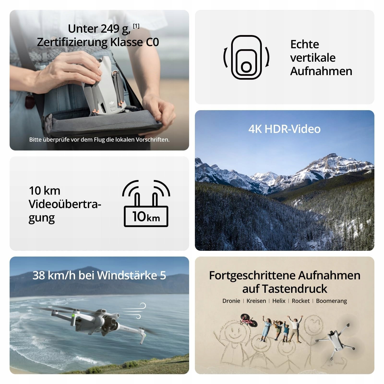 DJI Mini 3 Drone with 4K Camera with RC Controller for Travelers Brand DJI