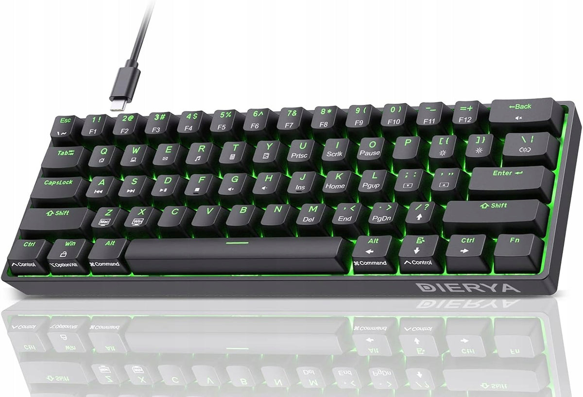 DK61SE Ultra-Compact Mini Gaming Mechanical Keyboard