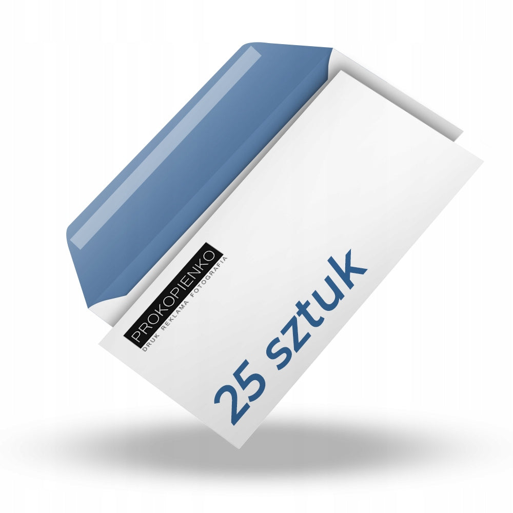 DL ENVELOPES WITH LOGO PRINT | 25 PCS.
