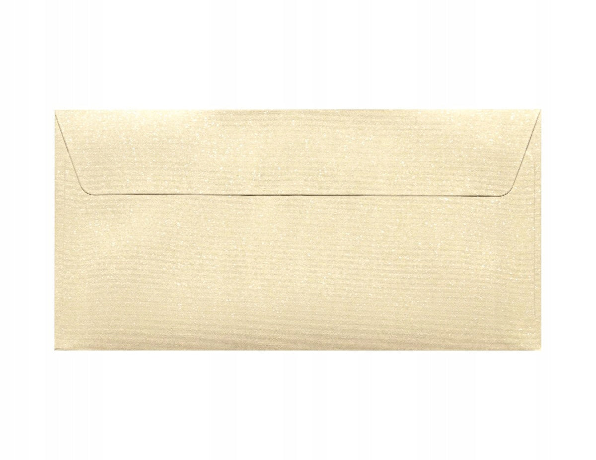 DL MIKA envelopes, cream, GALERIA PAPIERU 10pcs, 120g