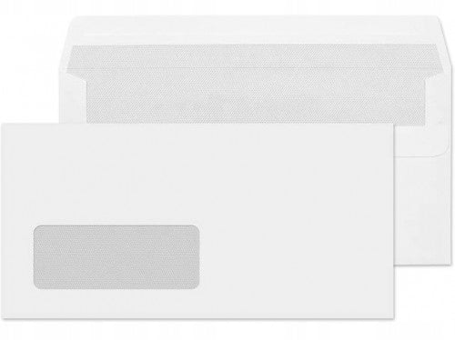 DL envelope (110 x 220 mm) with left window, A&G, white, 25 pcs. Packaging status original