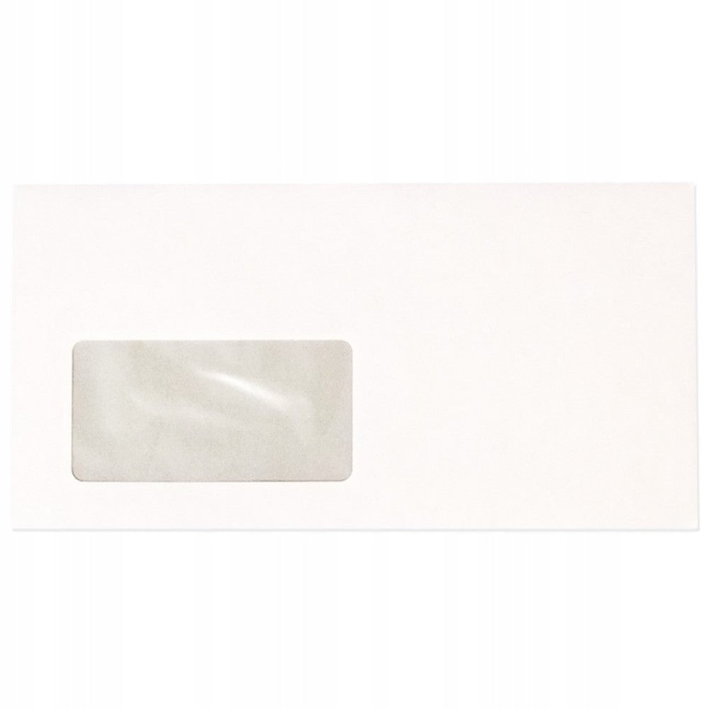 DL envelope white SK, left window, 1000 pieces