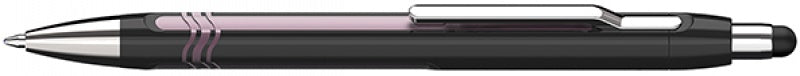Stift EPSILON Touch schwarz/rosa XB blau 
