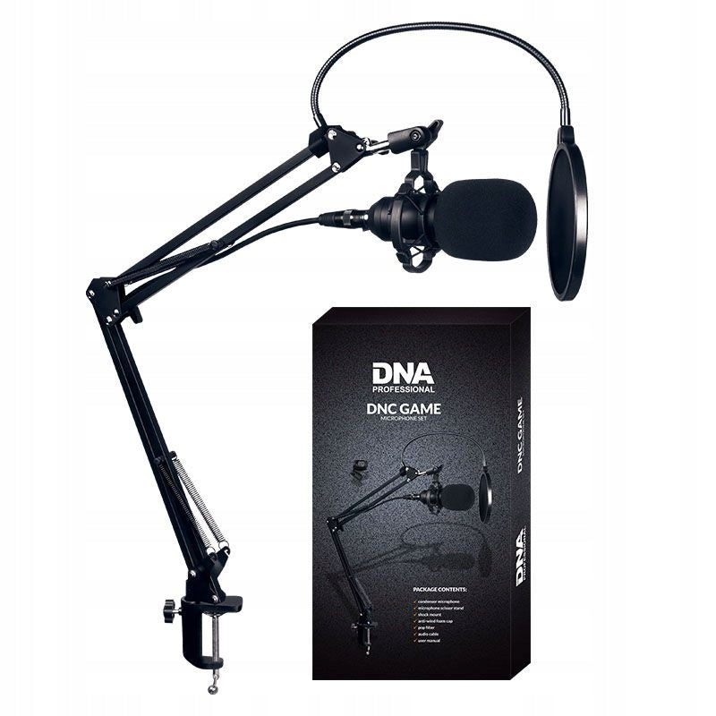 Studijinio mkrofono komplektas DNA DNC GAME