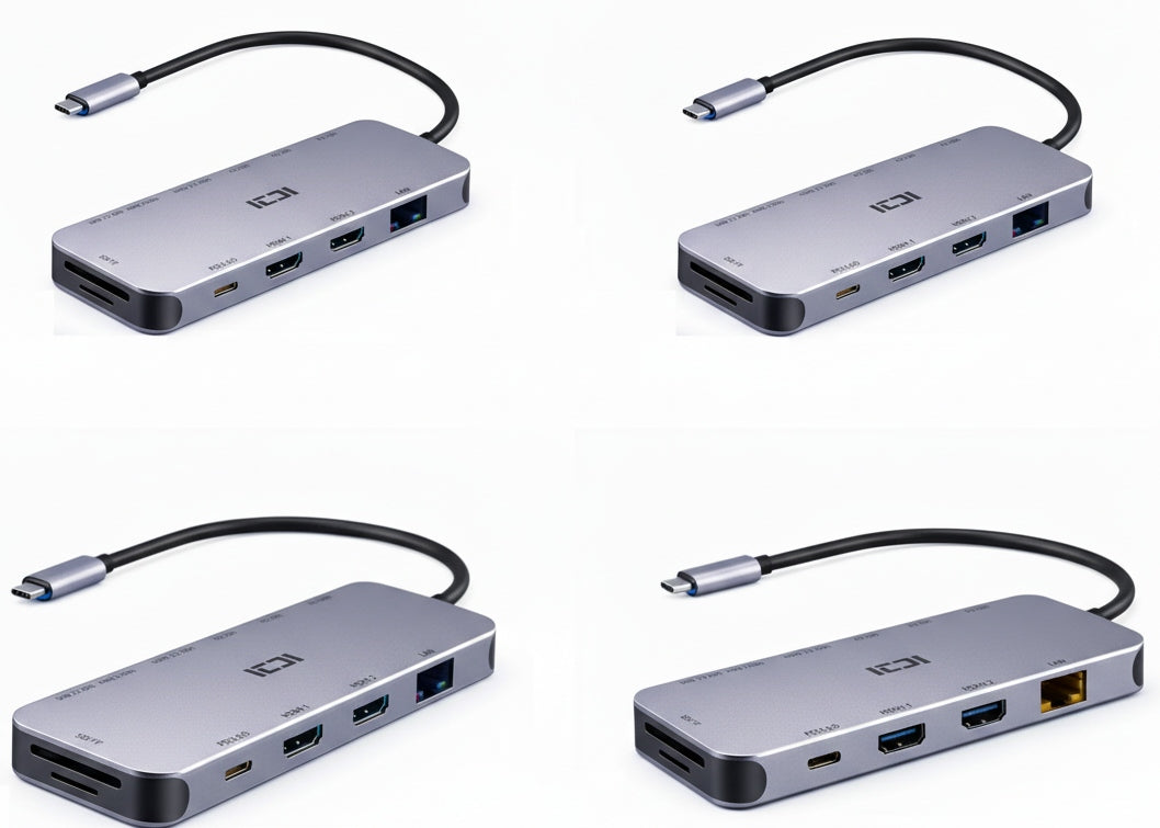 DOCKING STATION PORT EXTENSION FOR LAPTOP ASUS CHARGES CHARGING PD