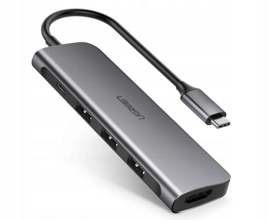DOCKING STATION UGREEN USB-C USB-A HDMI MULTIFUNCTION ADAPTER 5in1 Packaging status original