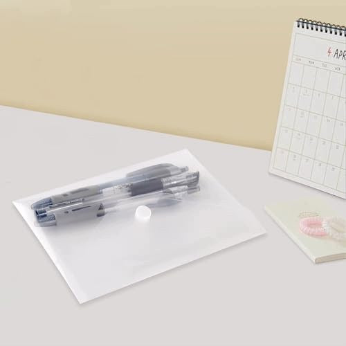 DOCUMENT POCKET A6 TRANSPARENT PVC VELCRO CLOSURE 50 PCS. for home Manufacturer code SWC5908807018202