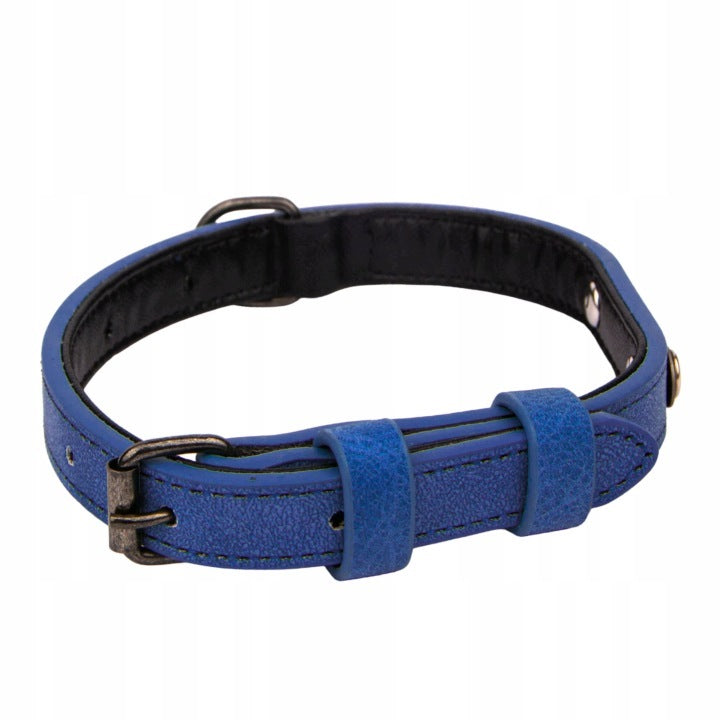 DOG ADDRESS COLLAR WITH ENGRAVING Name and number 40,5 cm S BLUE Manufacturer code 11920-1-G