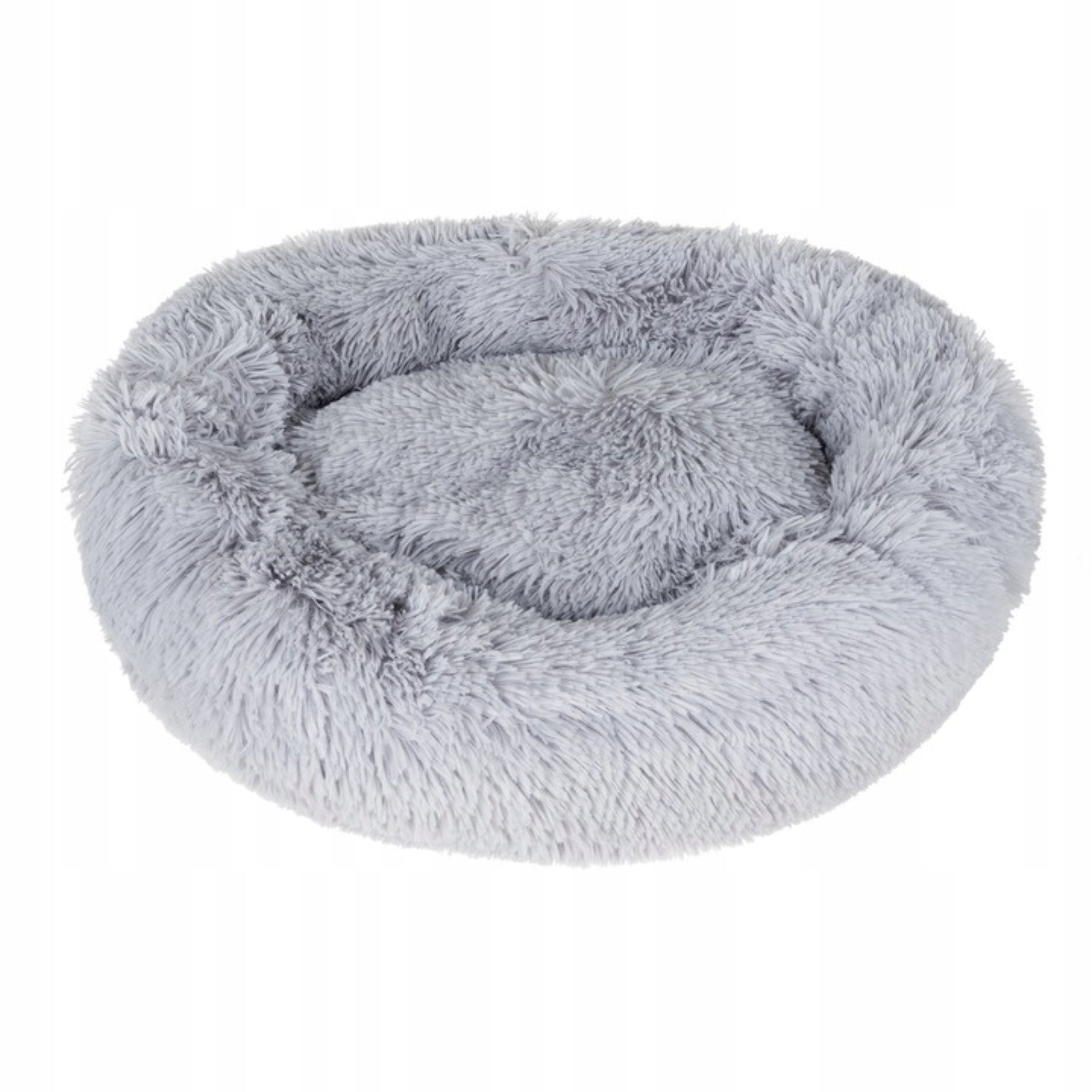DOG AND CAT BED - WATERPROOF HAIRY - BED PILLOW 60x60cm Brand no brand