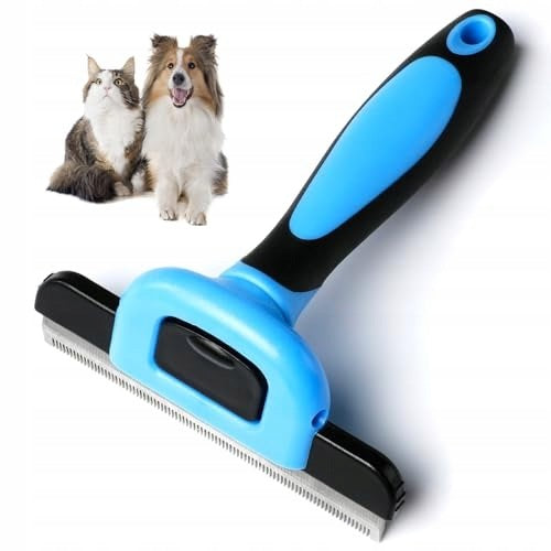 DOG AND CAT BRUSH FOR REMOVING DEAD HAIR AND UNDERCOAT Packaging status original