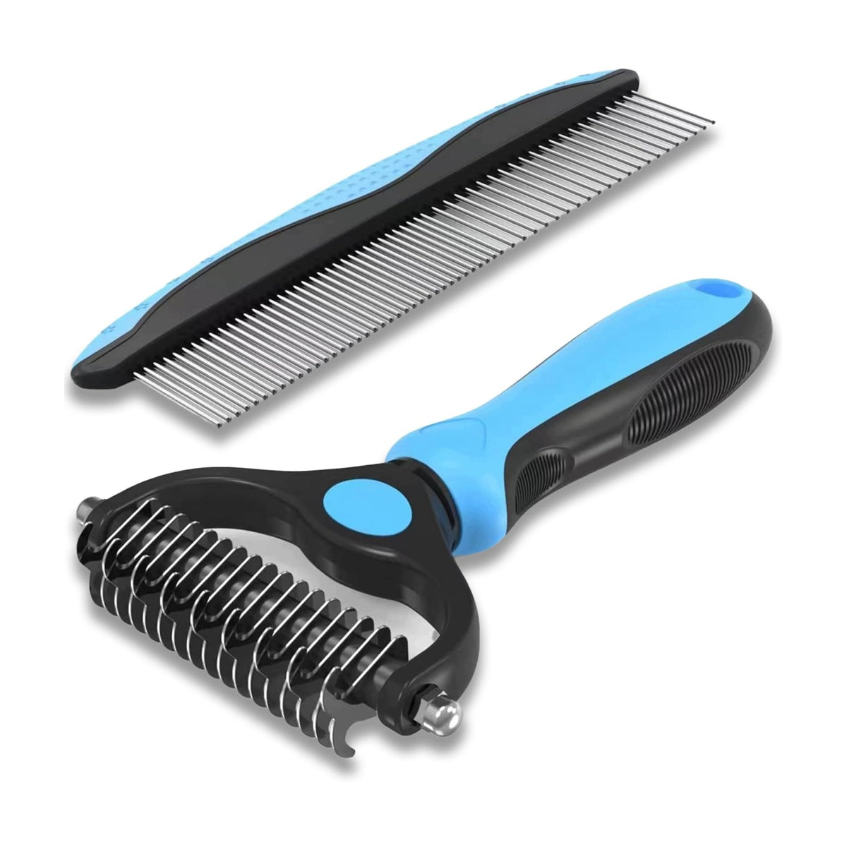DOG AND CAT COMBS 2 PCS FOR HAIR AND TANGLES