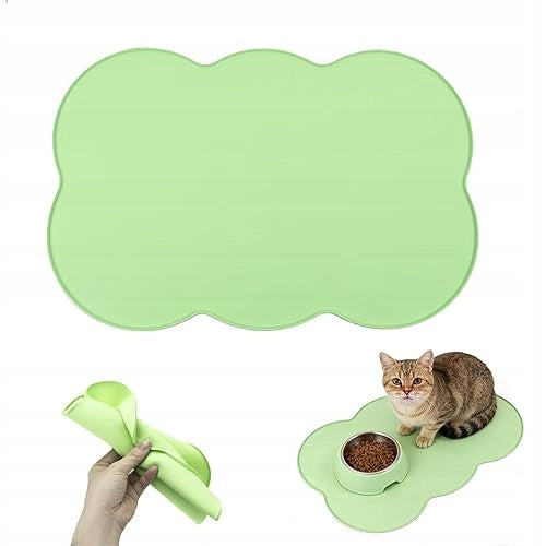 DOG AND CAT FEEDING MAT SILICONE NON-SLIP WATERPROOF