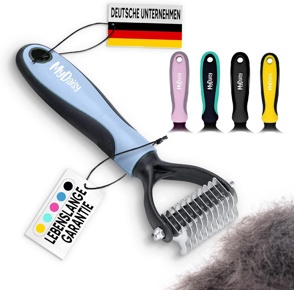 DOG AND CAT UNDERCOAT BRUSH MEDIUM LONG HAIR STEEL